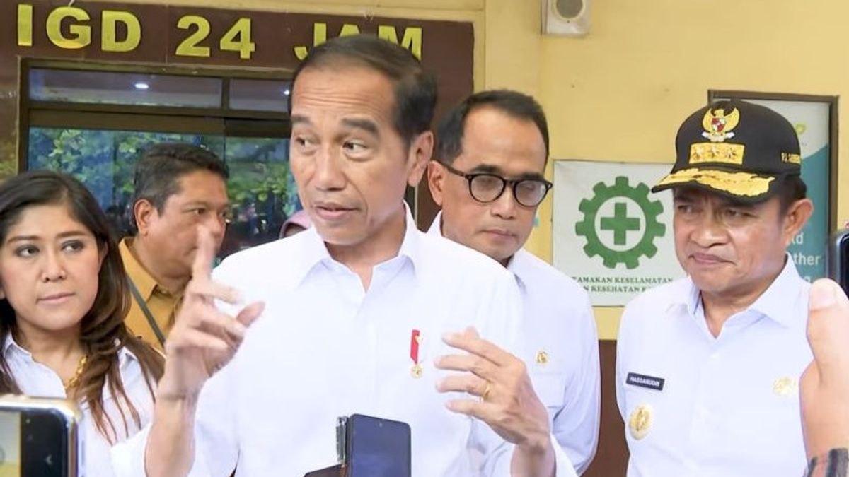 Jokowi: Daya Tampung Pasien RSUD Kumpulan Pane Perlu Ditambah