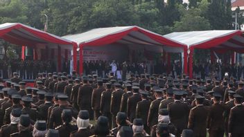 Presiden Joko Widodo Pimpin Upacara Hari Bhakti Adhyaksa