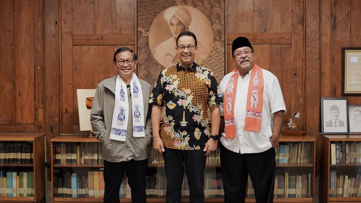 Doel Ask Anies to become a Consultant for Governors and Deputy Governors of Jakarta if they won thekada Election