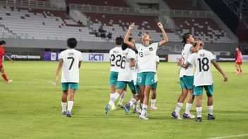 女子インドネシア代表はAFF U-19カップ2023決勝に向けてジャイアントウォールと対戦