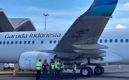 Pesawat Garuda Manado-Jakarta Gangguan Mesin, Sempat Lepas Landas Lalu Kembali ke Bandara Sam Ratulangi