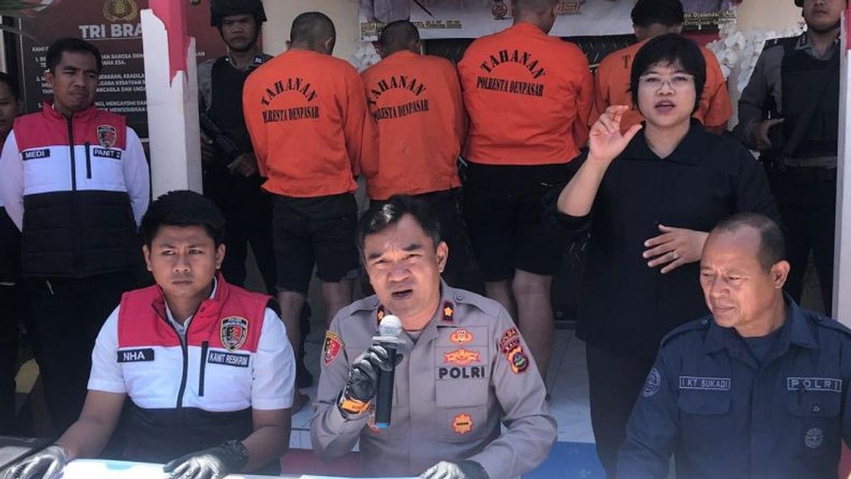 La police arrestée 2 Jambret WNA à Denpasar jusqu’à la porte de biens volés