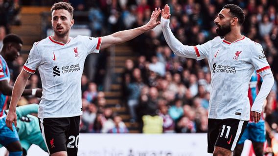 Menang Lawan Crystal Palace, Liverpool Tak Tergoyahkan di Puncak Klasemen