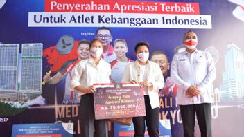 Greysia/Apriyani Dapat Hadiah Rp76 Juta dan Bebas PBB Seumur Hidup dari Bupati Tangerang