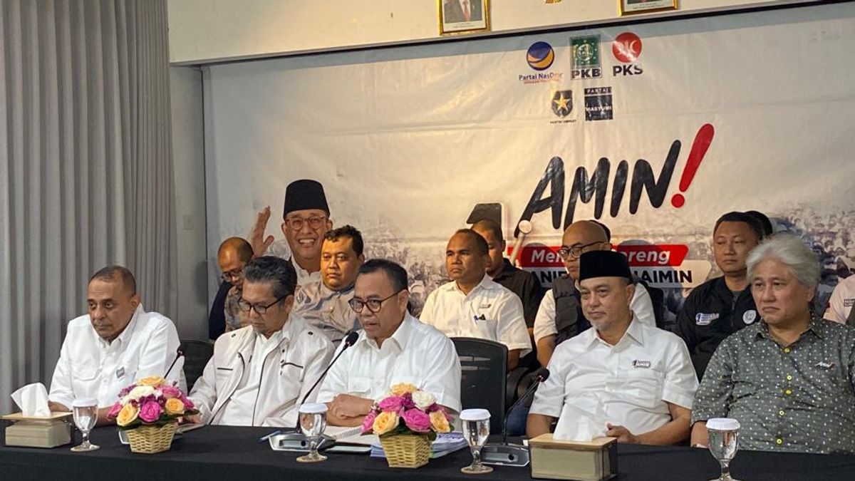 Anies-Muhaimin TPS目击者近100%,AMIN国家队:其非凡的民兵化