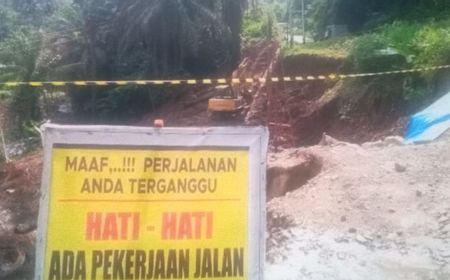 Sedot Anggaran Rp22 Miliar, Rekonstruksi Jalan Rusak Akibat Gempa di Pasaman Barat Dimulai