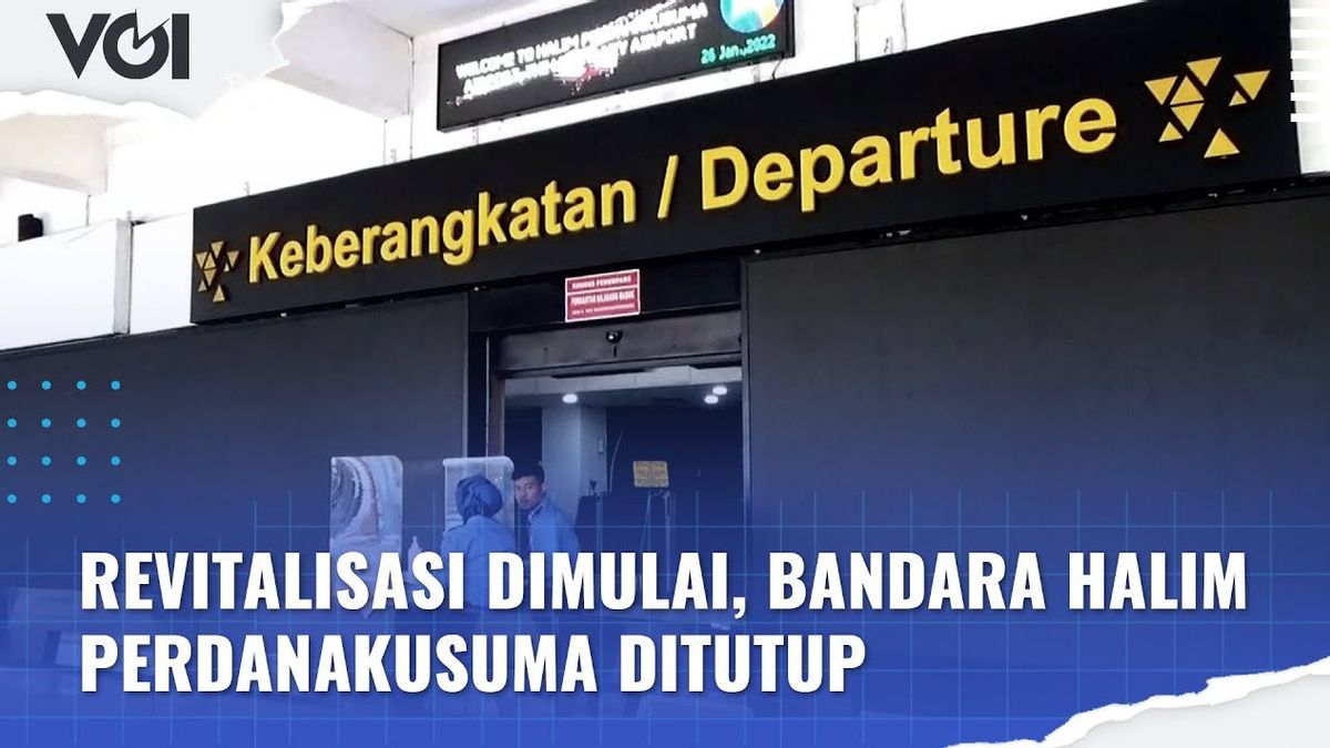 VIDEO: Halim Perdanakusuma Airport Closes