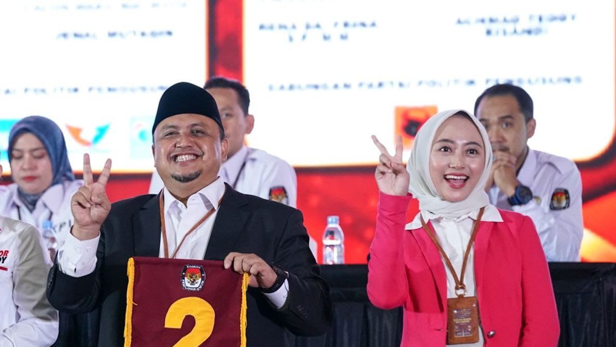 Nomor Urut 2 Paslon Atang-Annida Memaknai Simbol Perdamaian dan Kemenangan di Pilwalkot Bogor 2024