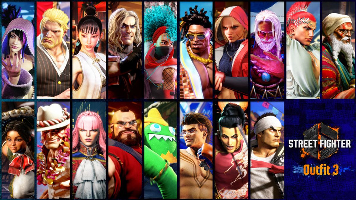 Capcom akan Menambahkan Kostum Baru untuk Semua Karakter di Street Fighter 6