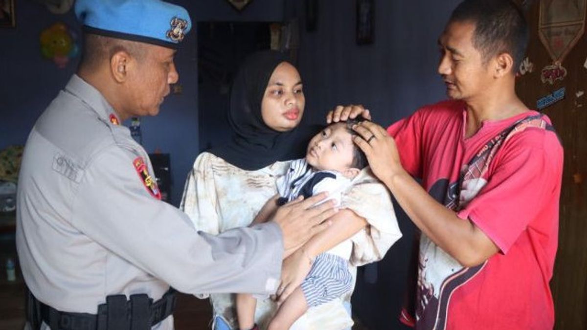 Polda Kaltara Beri Bantuan untuk Balita Stunting