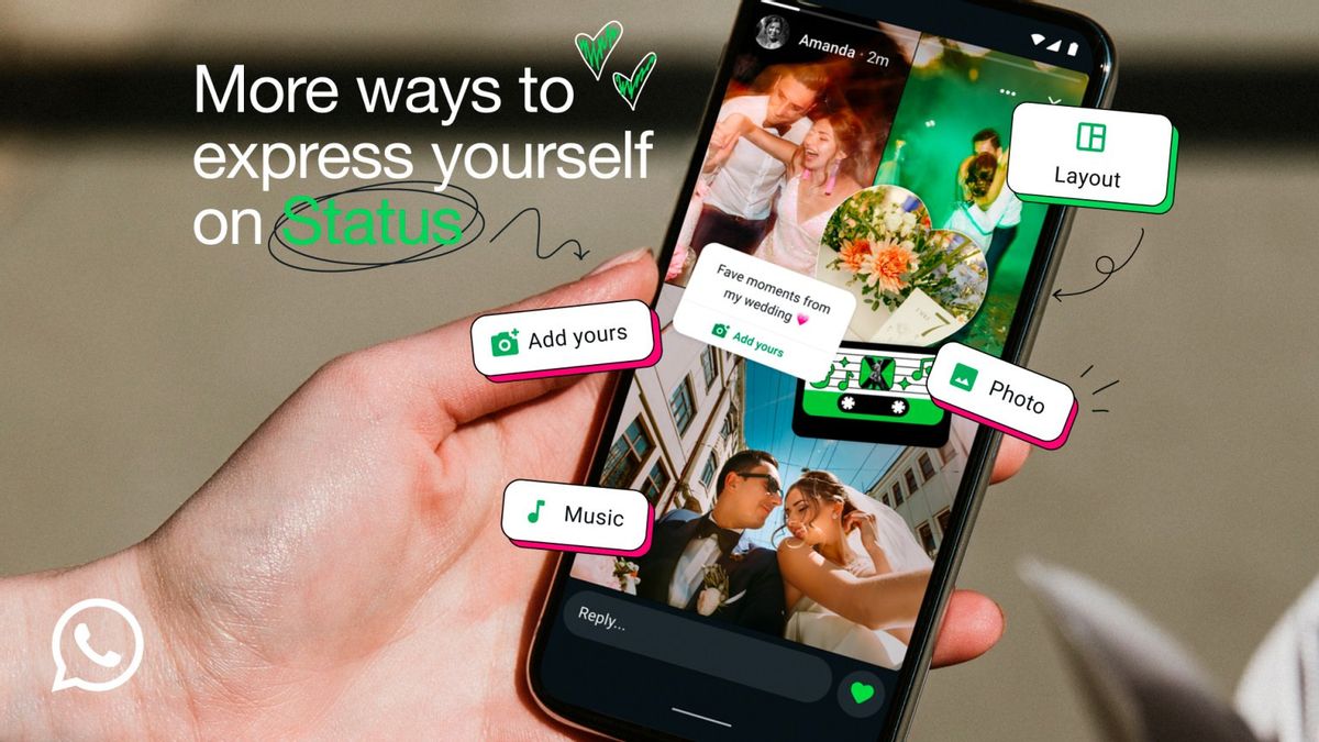 Makin Mirip Instagram, Ini Empat Fitur yang Akan Hadir di Status WhatsApp 