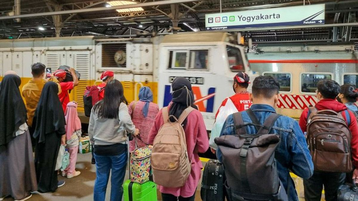 Daop 6 Yogyakarta Jalankan 5 Kereta Api Tambahan Sambut Lebaran