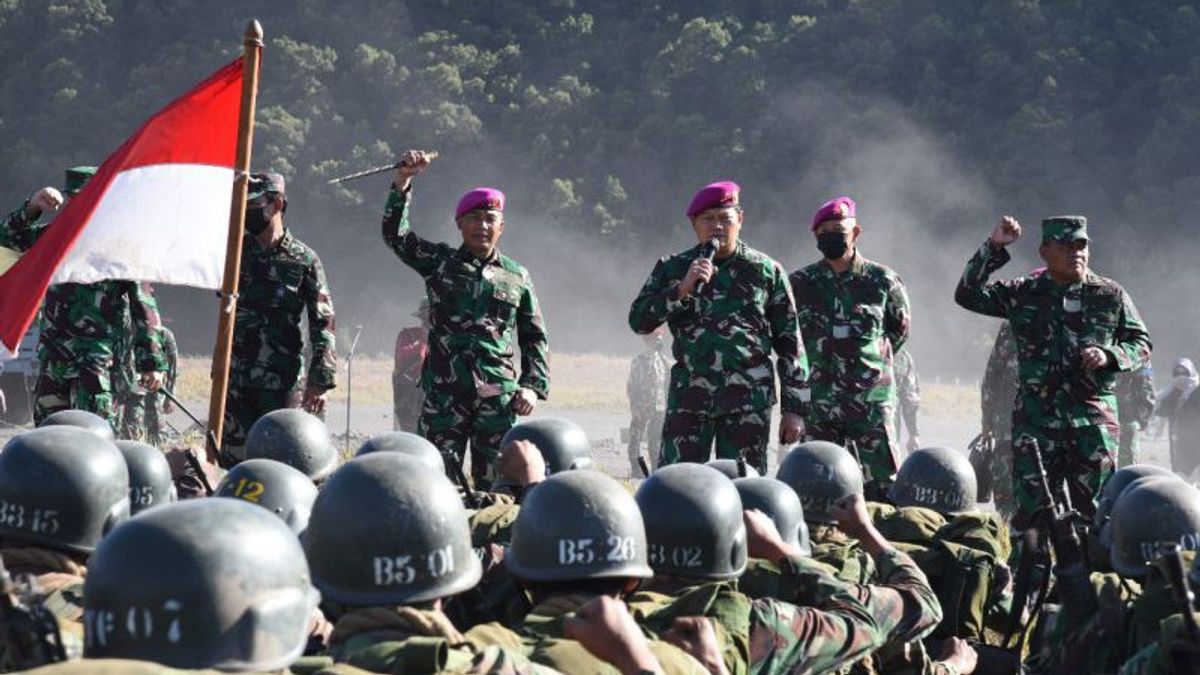 KSAL Yudo Margono Motivasi Calon Prajurit Marinir di Gunung Bromo: Sanggup Kalian? Banggalah Jadi Prajurit