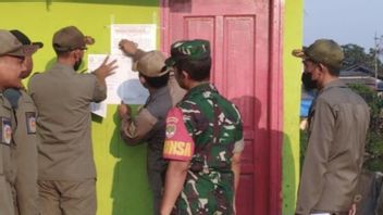 Considered Illegal, Dozens Of Remang Cafes In Cilincing Get SP1