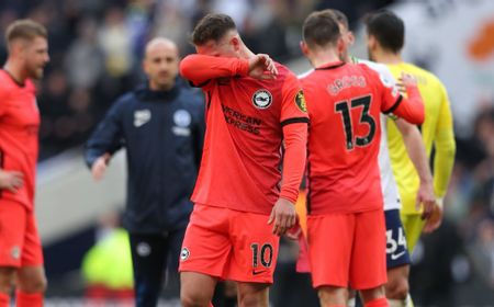 Brighton and Hove Albion Kembali Dirampok Pengadil di Lapangan, Badan Wasit Premier League Hanya Bisa Minta Maaf Lagi