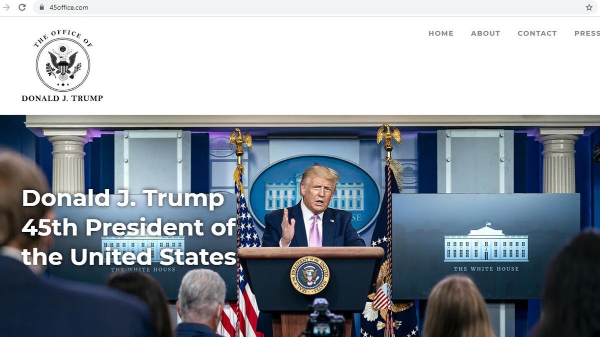 Mau Mengundang Mantan Presiden AS Donald Trump? Kunjungi Situs Pribadinya dan Tinggalkan Pesan