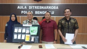 Bengkulu Police Seize 500 Grams Of Shabu From 2 Suspects In Drug Cases