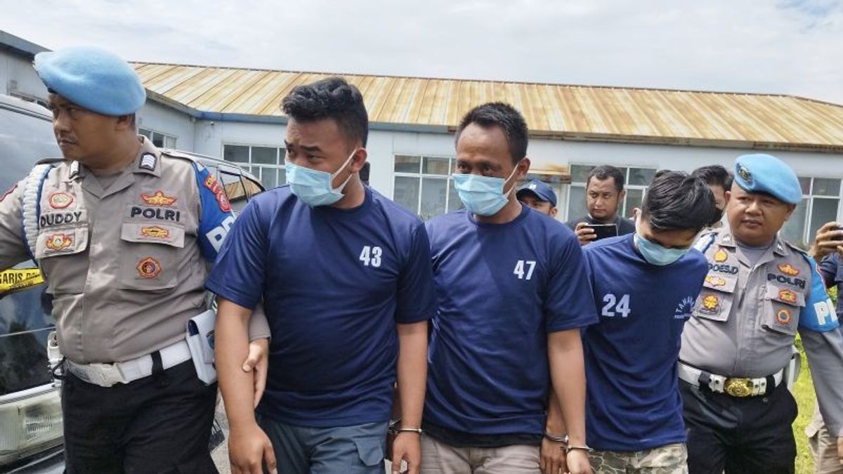 Three Thieves Of 200 Kilograms Of Iron For The Jakarta-Bandung High Speed Rail Project Successfully Arrested