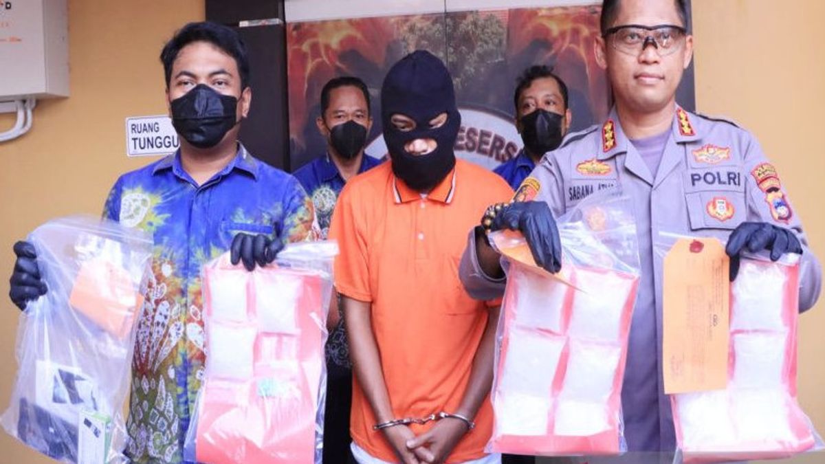 Police Reveal Drug Warehouse in Banjarmasin, Secure 1.3 Kg of Shabu and 31 Ecstasy Pills