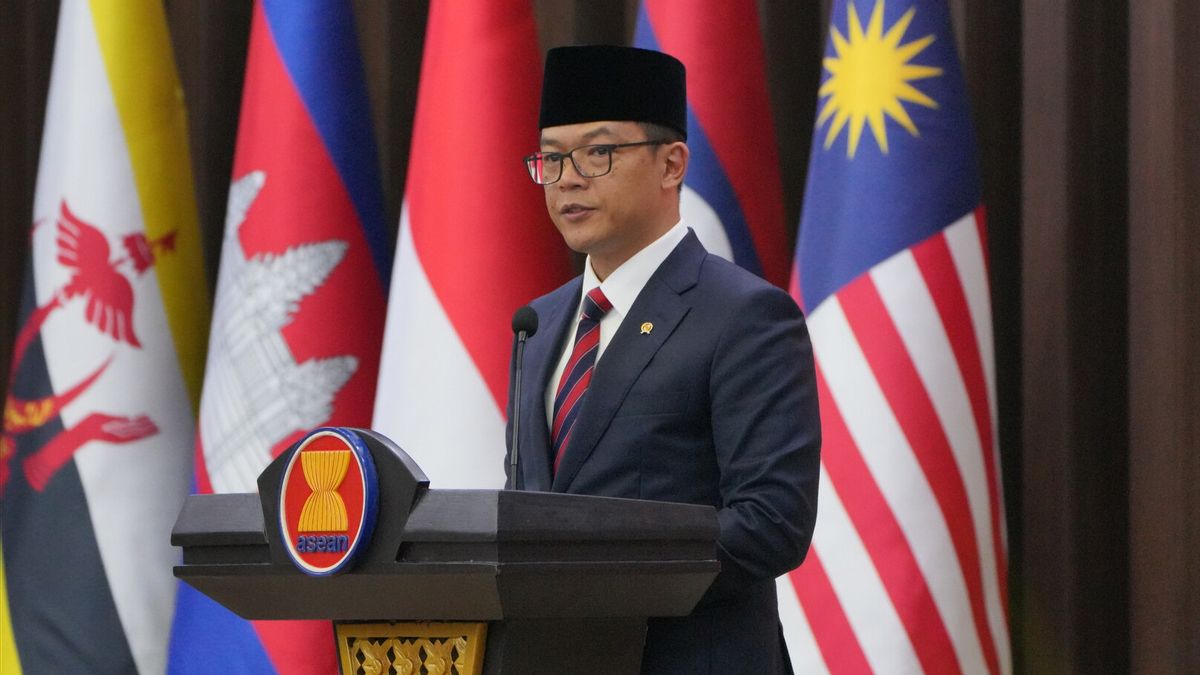 al Sugiano : La vision de l'ASEAN 2045 doit être réalisée, le ministre des Affaires étrangères : Le peuple veut un impact