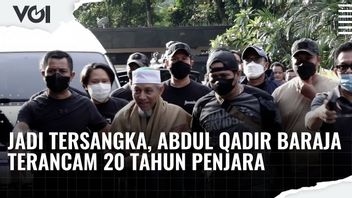 VIDEO: Arriving At Polda Metro Jaya, The Leader Of The Muslim Khilafatul Abdul Qadir Baraja Strictly Guarded By The Police