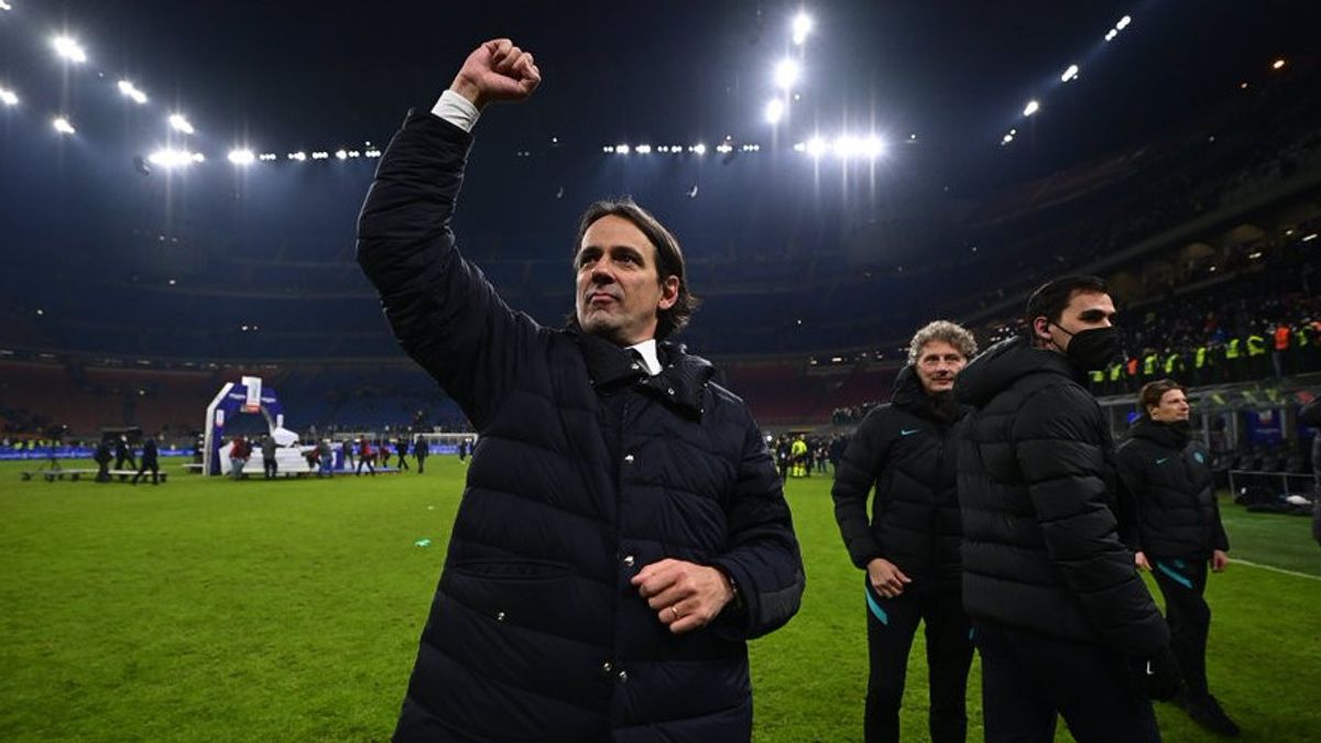Raih Trofi Pertama Bersama Inter Milan, Simone Inzaghi: Saya Sangat Puas!