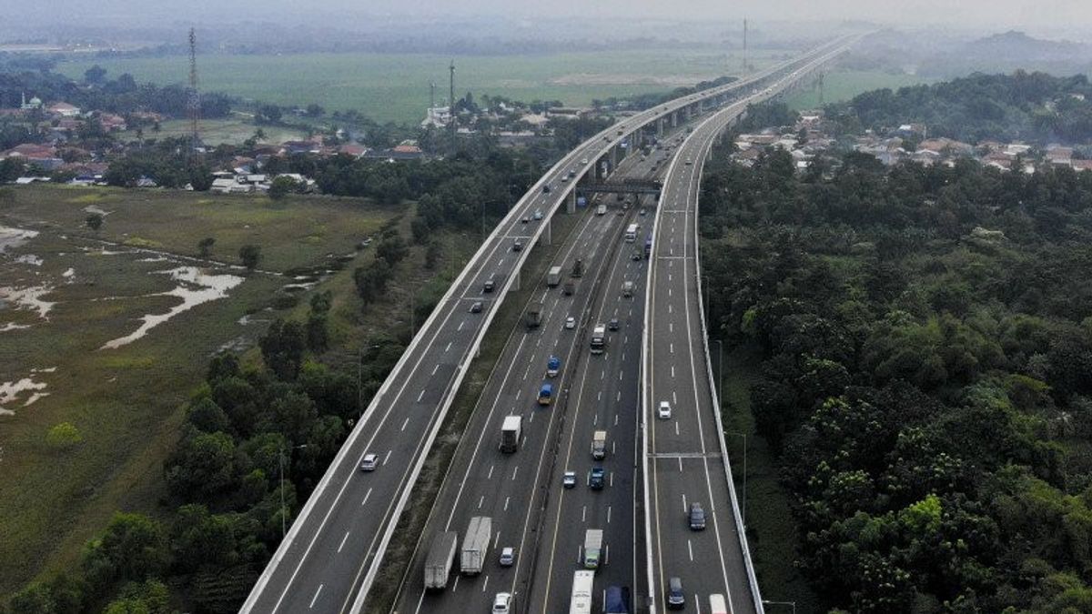 D-5 Lebaran 2023, 433,000 Vehicles Passing On The Cipali Toll Road