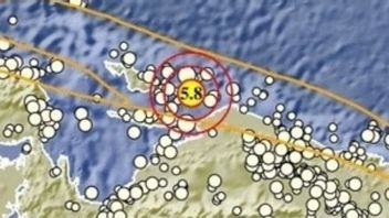 Gempa Magnitudo 5,8 Getarkan Timur Laut Kepulauan Yapen