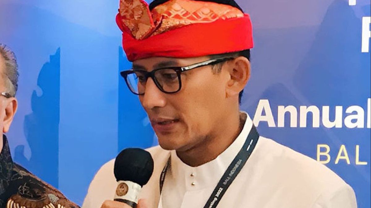 Sandiaga Uno : Le potentiel de dépenses de la délégation du Forum Mondial sur l’eau atteint 1,5 billion de roupies