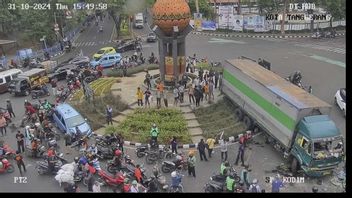 Police Make Sure Not To Victims Of Life Due To Reckless Truck Drivers In Cipondoh Tangerang