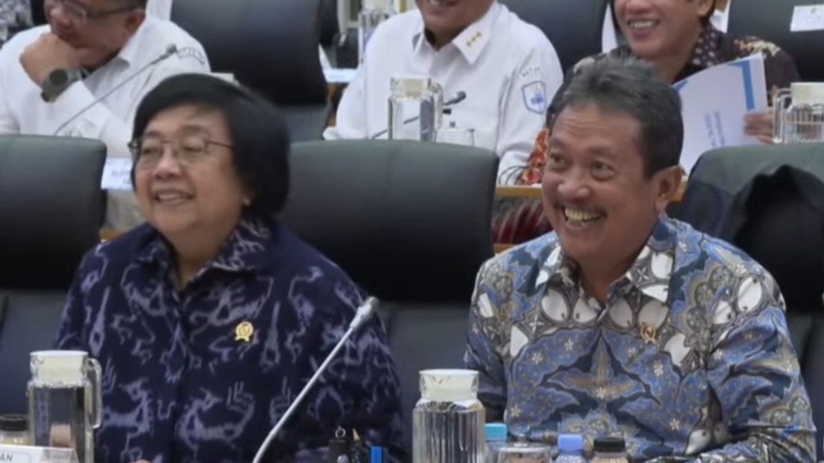 Trenggono And Siti Nurbaya Compact Goodbye To Commission IV Of The DPR, Convey Sorrys