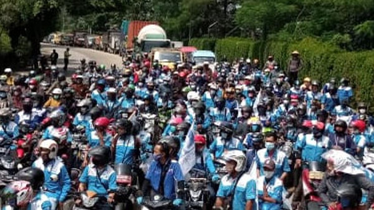 Student Demo Rejects Job Creation Law At The State Palace, This Is The Traffic Scheme