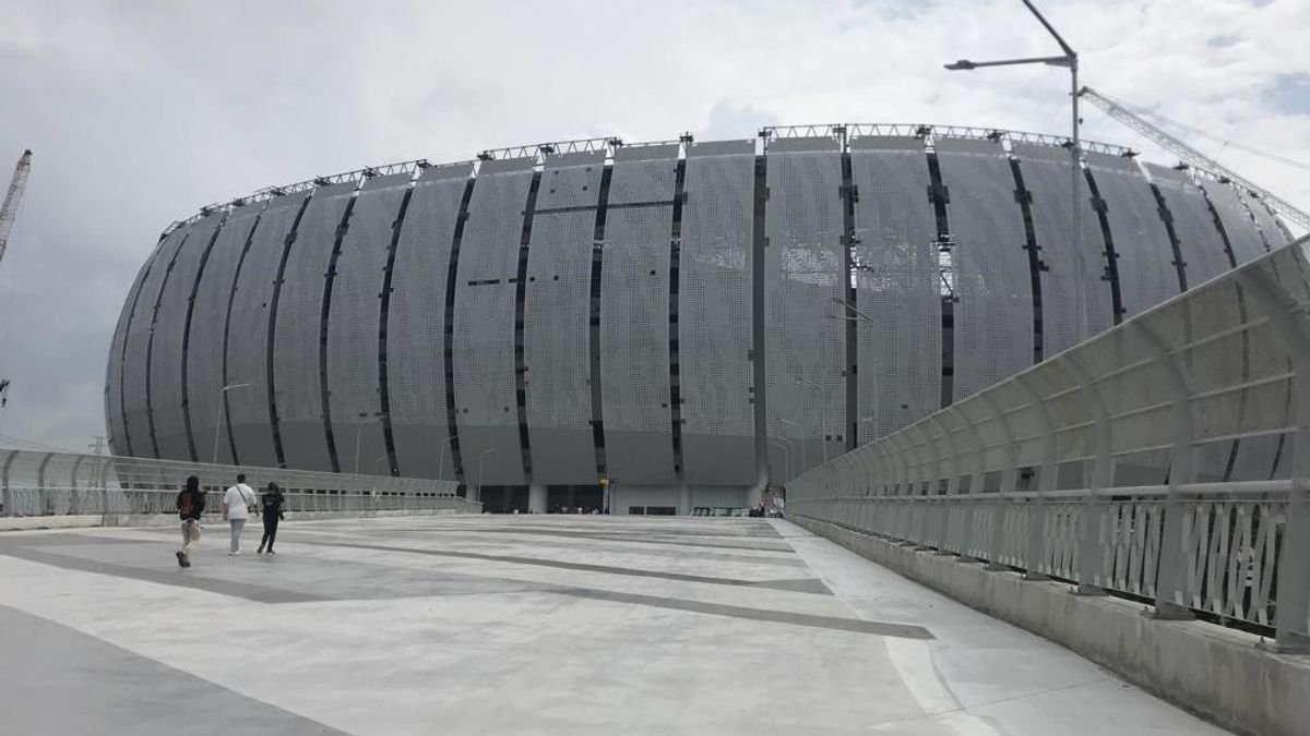 Soft Launching Early February, Jakarta International Stadium Construction Progress Reaches 93.85 Percent