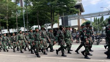 Kostrad soutient la sécurité de la capitale Pangkostrad : Leur mission est d'agir de manière humanitaire