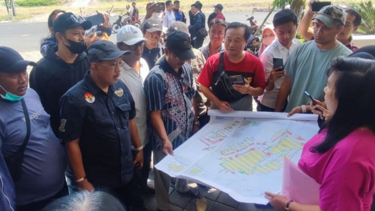 Residents Of Graha Natura Housing Complain To The Deputy Mayor Of Surabaya About Fasum