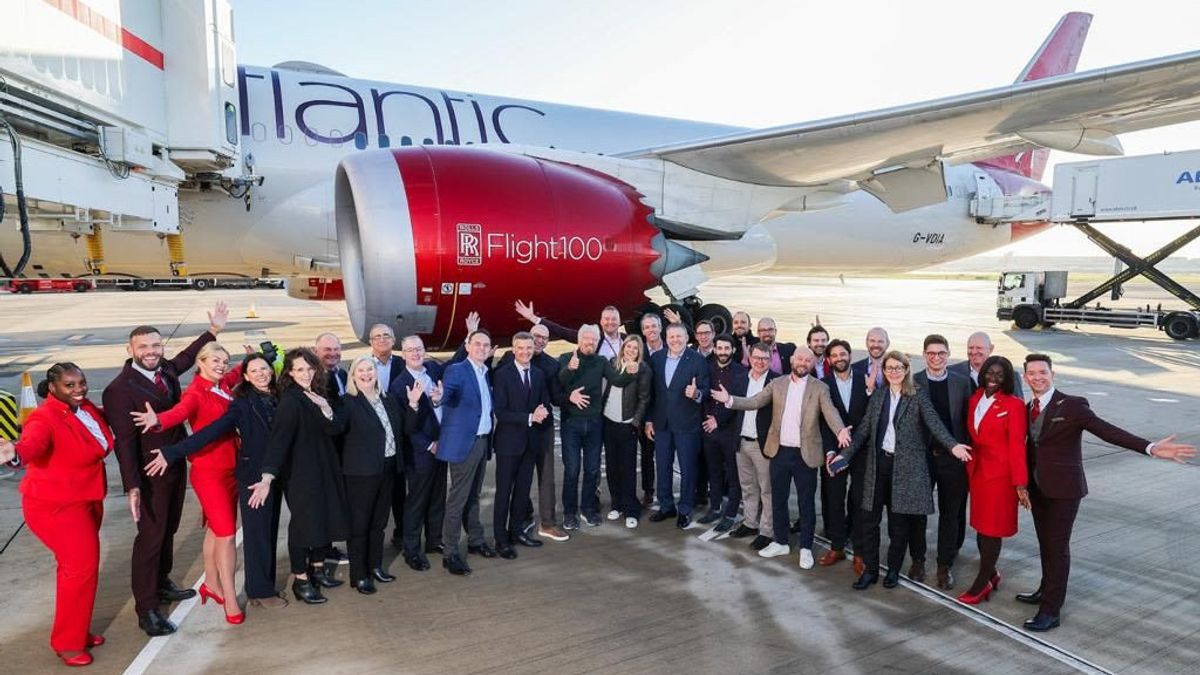 Maskapai Virgin Atlantic Sukses Luncurkan Perjalanan dengan Pesawat Berbahan Bakar Ramah Lingkungan