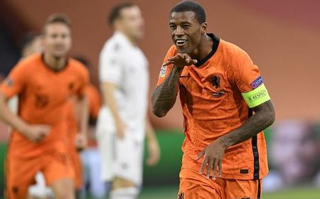 Wijnaldum Lega Belanda Kembali Cicipi Kemenangan