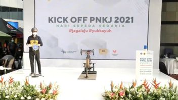 健康的なライフスタイルを支援し、ブディ・カリヤ運輸大臣が6都市に自転車レーンを建設
