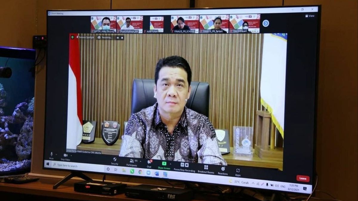 Wagub Tunggu Keputusan Pemerintah Pusat Soal Nasib PPKM di Jakarta