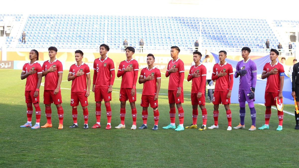 Link Live Streaming Preliminary Group A Of The 2023 U-20 Asian Cup: Indonesian National Team Vs Syria