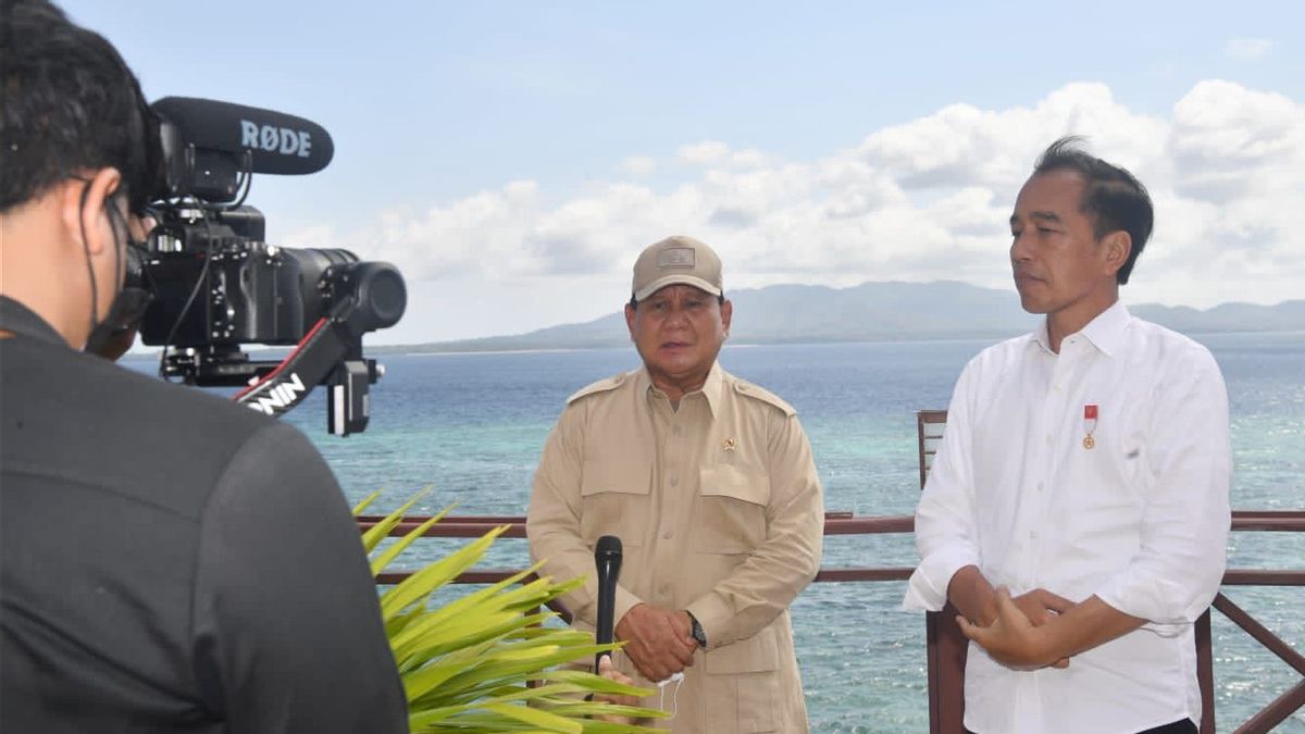 Accompanied By Jokowi, Prabowo Expressed Wealth In Eastern Indonesia That Must Be Maintained: Fish, Gas, And Petroleum
