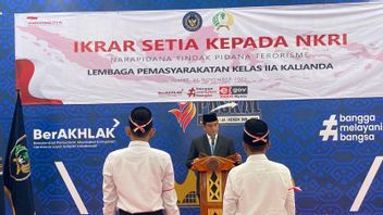2 Napi Terorisme Lapas Kalianda Lampung Ikrar Setia NKRI, Kalapas Sebut Inisiatif Sendiri