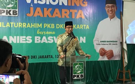 Bakal Diusung PKB jadi Cagub DKI, Anies Harap Partai Lain Merapat Ikut Berkoalisi