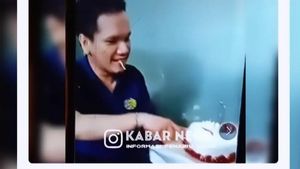 Viral, Salemba Prison Prisoner Celebrates Birthday And Photos In Prison