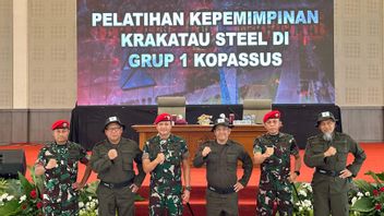 Gandeng Kopassus, Krakatau Steel Group Gelar Pelatihan Kepemimpinan di Serang