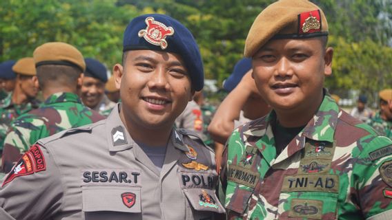 Sri Mulyani Says That The National Army And Police Force Play Important Role In Economic Stability Amid The COVID-19 Pandemic