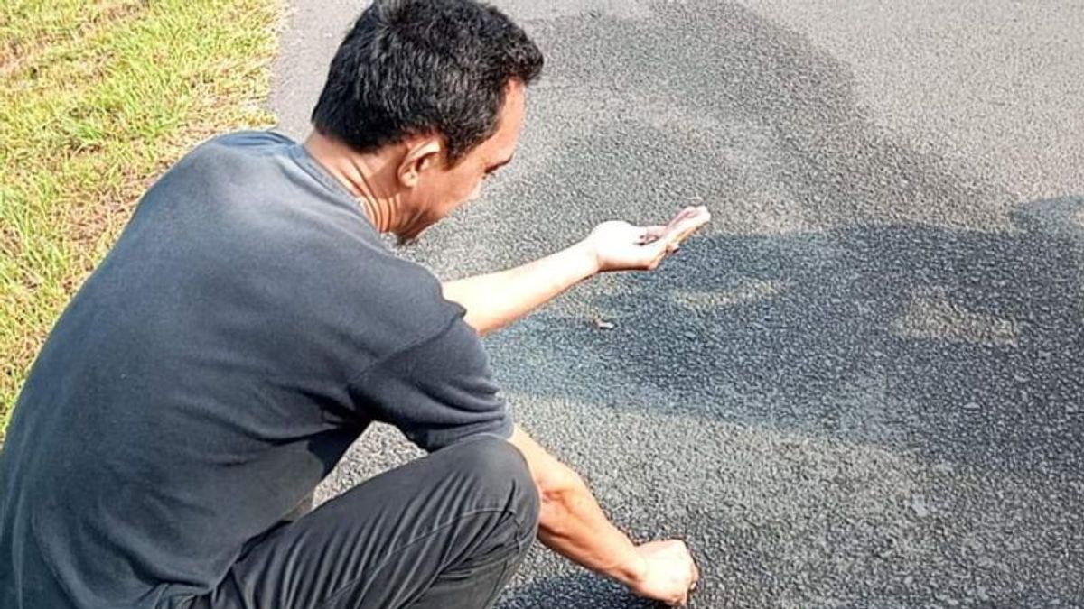  Warga Kabupaten OKU Bersihkan Ranjau Paku di Jalur Mudik Desa Pusar