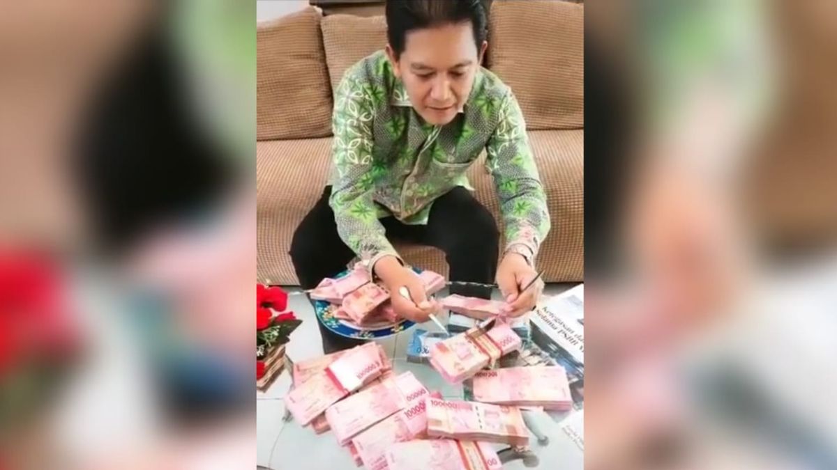 Tangerang Regency Market PD总监承认已将"炫耀"金钱视频的传播者的名字收入囊中