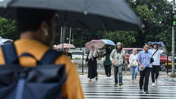 インドネシアの大都市の大半は、今週の土曜日に雨が降ると予測されています