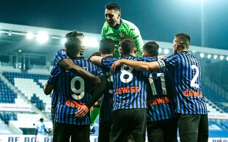 Enam Gol, Kartu Merah Gasperini dan Pesta Atalanta di Bergamo